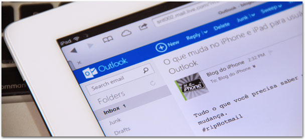 Configurar Outlook no iPhone e iPad 